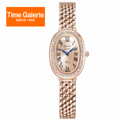 Alexandre Christie ALCW2B95LHBRGLN 21mm 3ATM Rose Gold Stainless Steel Strap Analog Women Watch